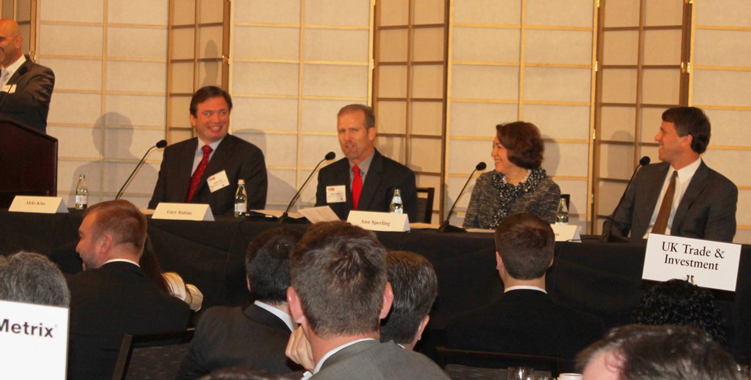 Gary Rabine, founder of Rabine Paving, speaks on a Panel for Crain's Chicago Fast Fifty