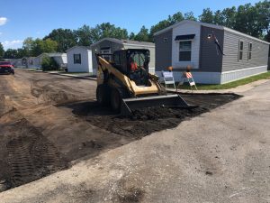 Remove and Replace Asphalt Parking Lot for Real Estate Company