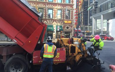 Chicago Rabine Paving Foreman is Interviewed by Gary Rabine