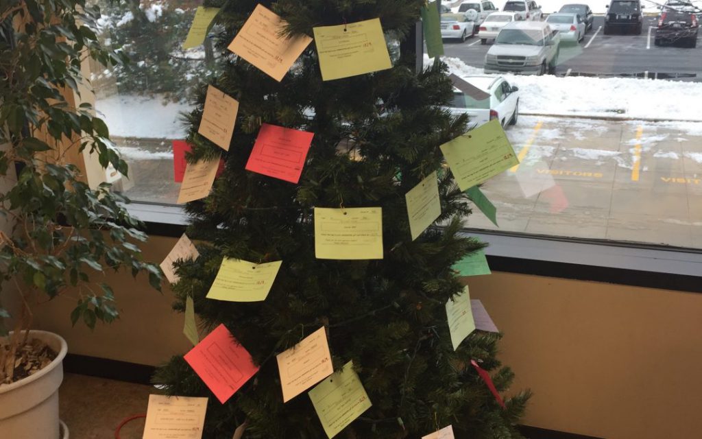 Rabine Group Corporate Holiday Tree